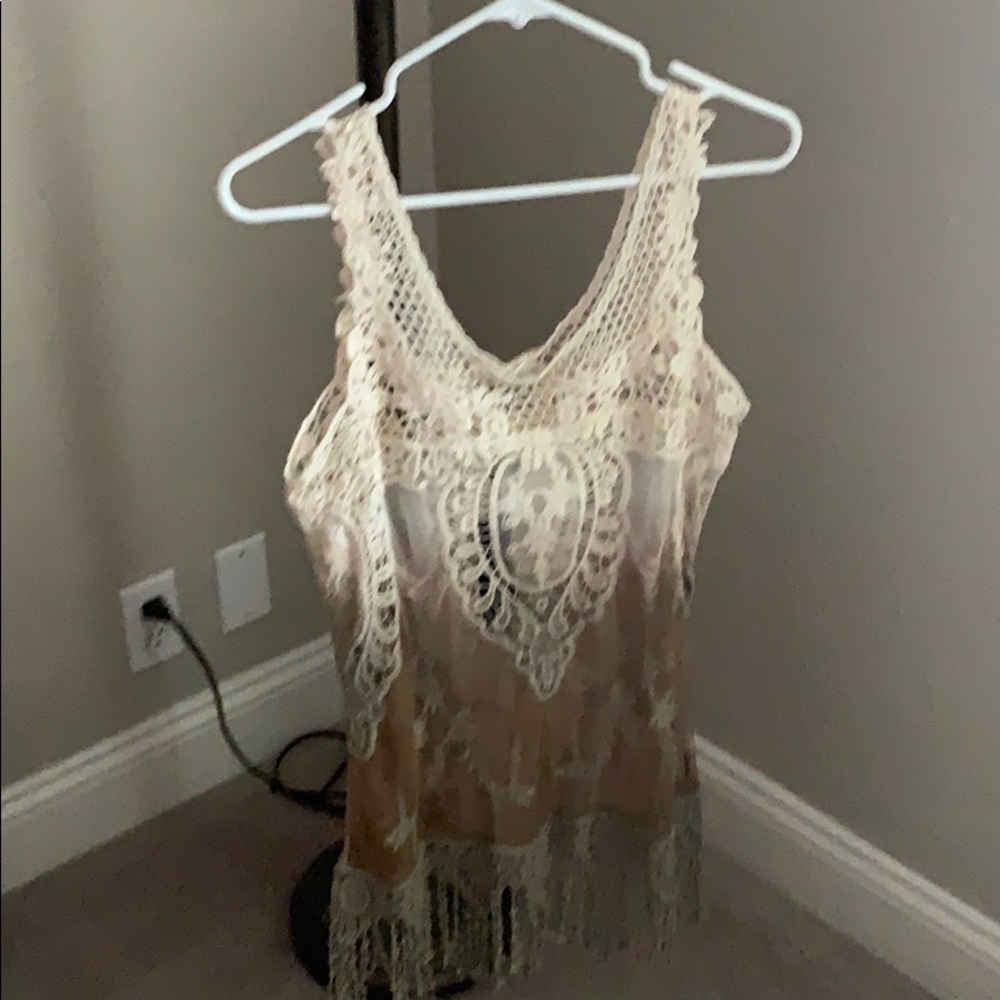 Lace Tank Top